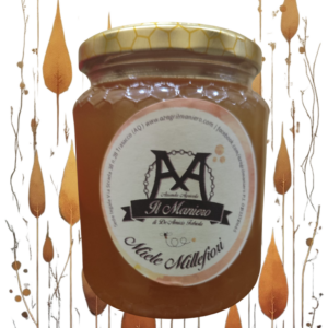 miele in vasetto di vetro