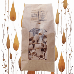 Mezze Maniche semintegrali di grano duro antico Saragolla abruzzese 500gr @ilmanieroinvallelonga