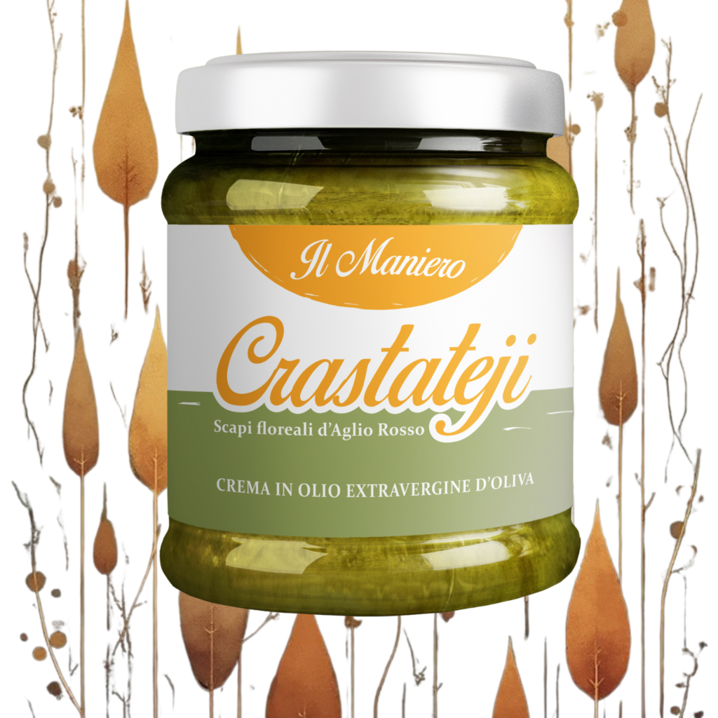 Crastateji - Zolle di Aglio rosso Abruzzese in olio extravergine di oliva
